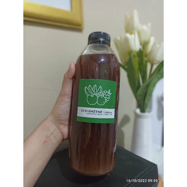 Botol Eco Enzyme 1 Liter buatan Andi & Tenri